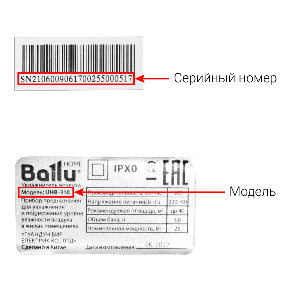 Увлажнители, очистители воздуха BALLU