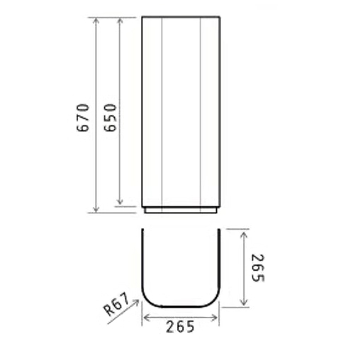 картинка Комплект для удлинения дымохода (белый) вытяжки в Сервисном центре «Близнецов»